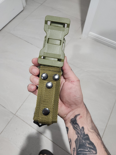 Gerber USA Strongarm Fixed Blade Survival Knife - Coyote Brown Serrated Sharpie - Picture 12 of 12