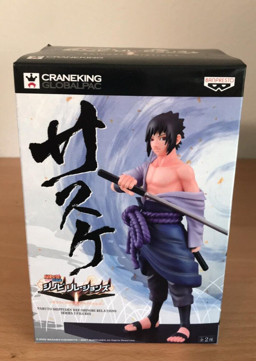 Naruto Shippuden: Series 2 Sasuke Uchiha Deluxe Figure * NEW