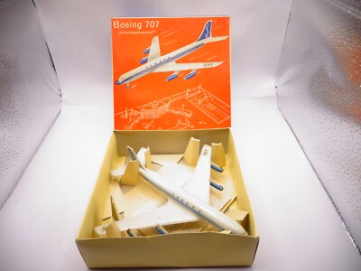 Siku Plastik F3 a Boeing 707 Intercontinental PAN AM OVP Flugzeugmodell 1:250