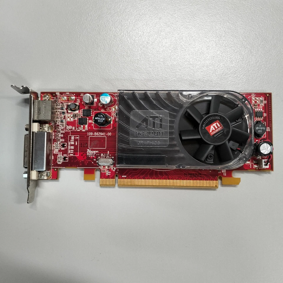 ATI RADEON HD 3450 256MB DDR2 Graphics Card PCIe x16 DMS-59 S-Video Dell 0Y103D - Image 2 of 4