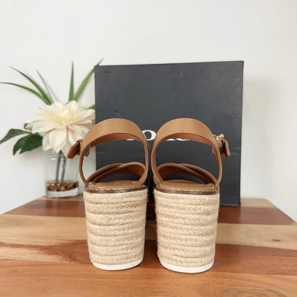 NWT coach Kimberly Espadrille size US7.5B | eBay