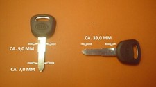 KIA AUTO SCHLÜSSELROHLING ROHLING CARENS - RIO - GETZ PICANTO - ERSATZ SCHLÜSSEL