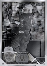 [DIGITAL] Topps Bunt - Garrett Mitchell - Topps Chrome 23 S1 - Black White Base