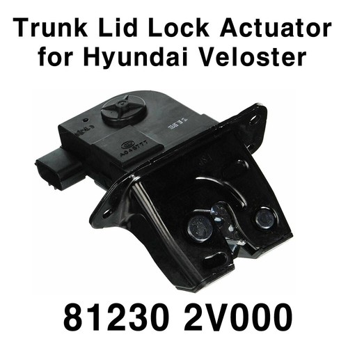 New OEM 812302V000 Rear Trunk Lid Lock Actuator for Hyundai Veloster 1217 eBay