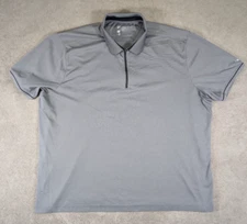 CBUK  by Cutter & Buck  Mens Polo Size 3XL Performance Golf Gray