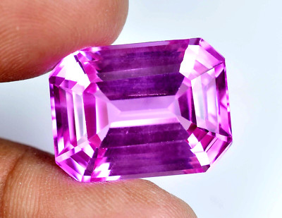 Natural Mogok Pink Ruby 38.60 Ct Emerald Certified Stunning Loose Gemstone