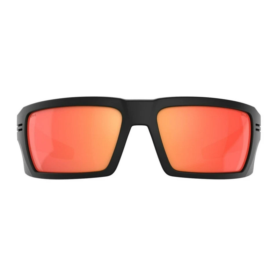 Gafas de sol SPY Optic Rebar SE negro mate y Happy Boost polar naranja espejo Foto 3 de 4