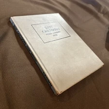 1955 Antique Art Humor Book "Best Cartoons From Abroad" Illustrated, Funny