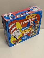 Dr Seuss Learn Your ABC’s Giant Puzzle Box 48 Piece Floor Puzzle - 100% Complete