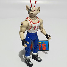 Vtg Biker Mice SLAM DUNK VINNIE 6" original 1994 basket ball action figure C