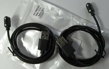 2x USB MAGNETIC CHARGER CABLES FOR LETSFIT IP68/ ID205L WILLFUL SW021 SMARTWATCH