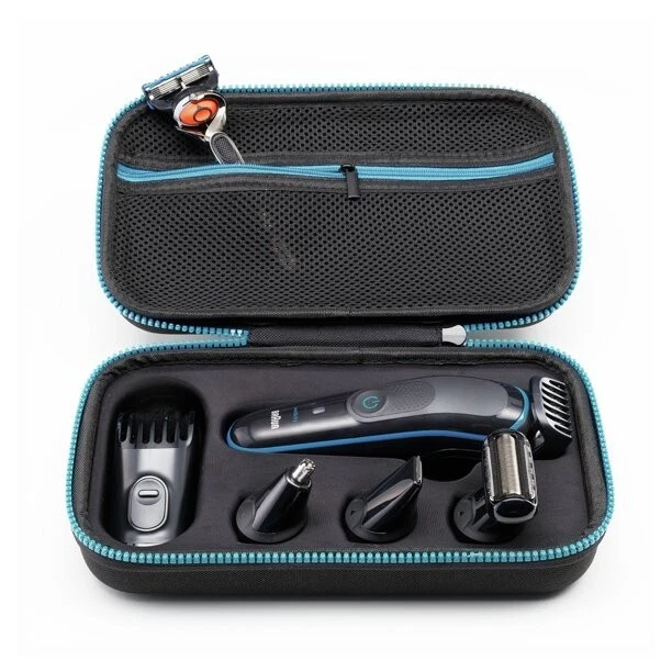 Kit de aseo corporal Braun 9 en 1, afeitadora corporal y recortadora de barba y cabello Foto 4 de 4