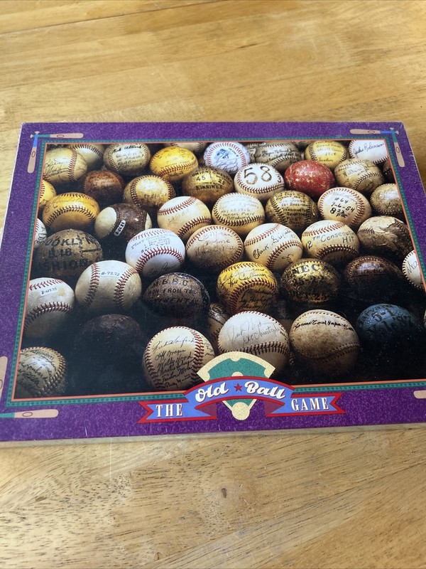 RARE. Sealed / 500 Piece Jigsaw Puzzle SPRINGBOK Vintage 1988 The Old Ballgame