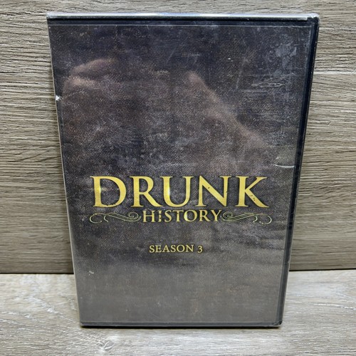 NEW - Drunk History: Season Three ( 2-Disc Set DVD 2016 ) Free Shipping
