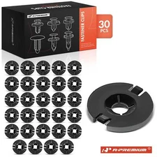 A-Premium 30Pcs 6mm Nylon Engine Cover & Wheel Apron Push Nut for Tesla Model 3