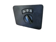 2008 - 2010 F250 F350 DASH TRIM RADIO BEZEL TOP LEFT INSERT 4X4 SWITCH KNOB