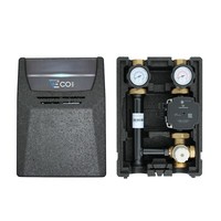 Heizkreis Pumpengruppe Mit 3-Wege-Mischer, Festwert 25-55°C Und Grundfos UPM3