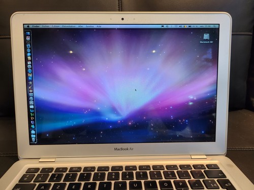 VINTAGE FIRST APPLE MACBOOK AIR 13" A1237 2008 2GB HDD 80GB IN VERY GOOD COND - Photo 2/6