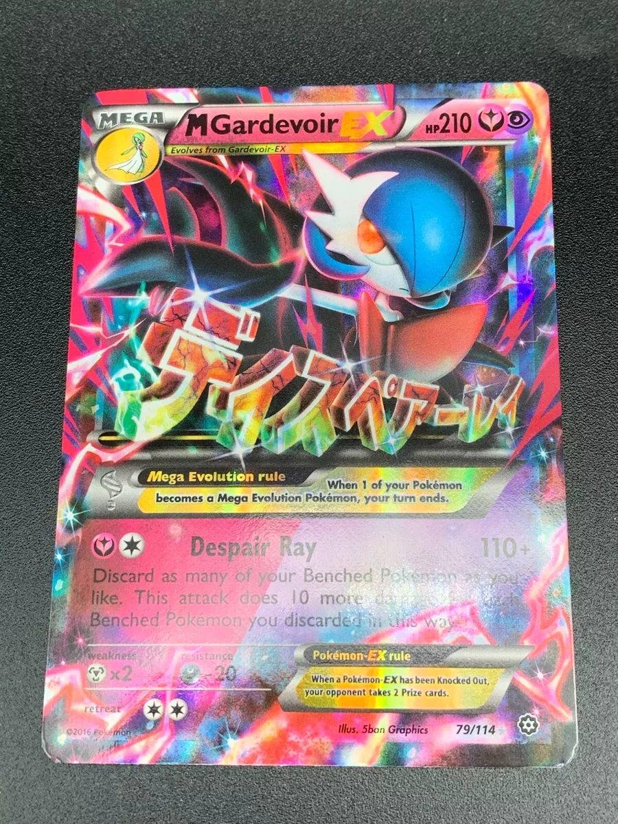 M Gardevoir EX 79/114 ULTRA RARE - Cards Outlet  Rare pokemon cards, Mega  gardevoir, Pokemon mega gardevoir