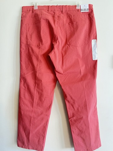 Oak Hill Red Comfort Stretch Moisture Wicking Pants 44x32 Pants - Picture 2 of 8