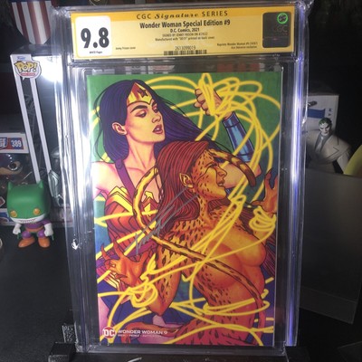 WONDER WOMAN 2021 SPECIAL EDITION #9 SIGNED JENNY FRISON 9.8 CGC
