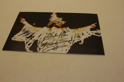 MACHO MAN RANDY SAVAGE  / WWE WRESTLING Repro-Autogramm - ca. 10x16 - (440)