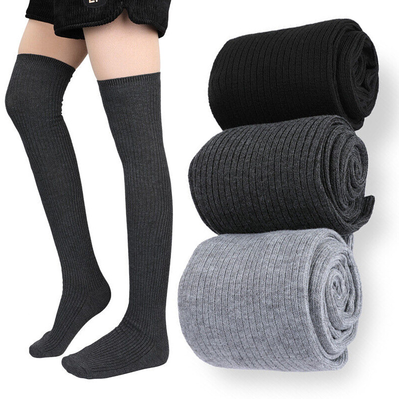 Long Boot Socks Over Knee Thigh High 