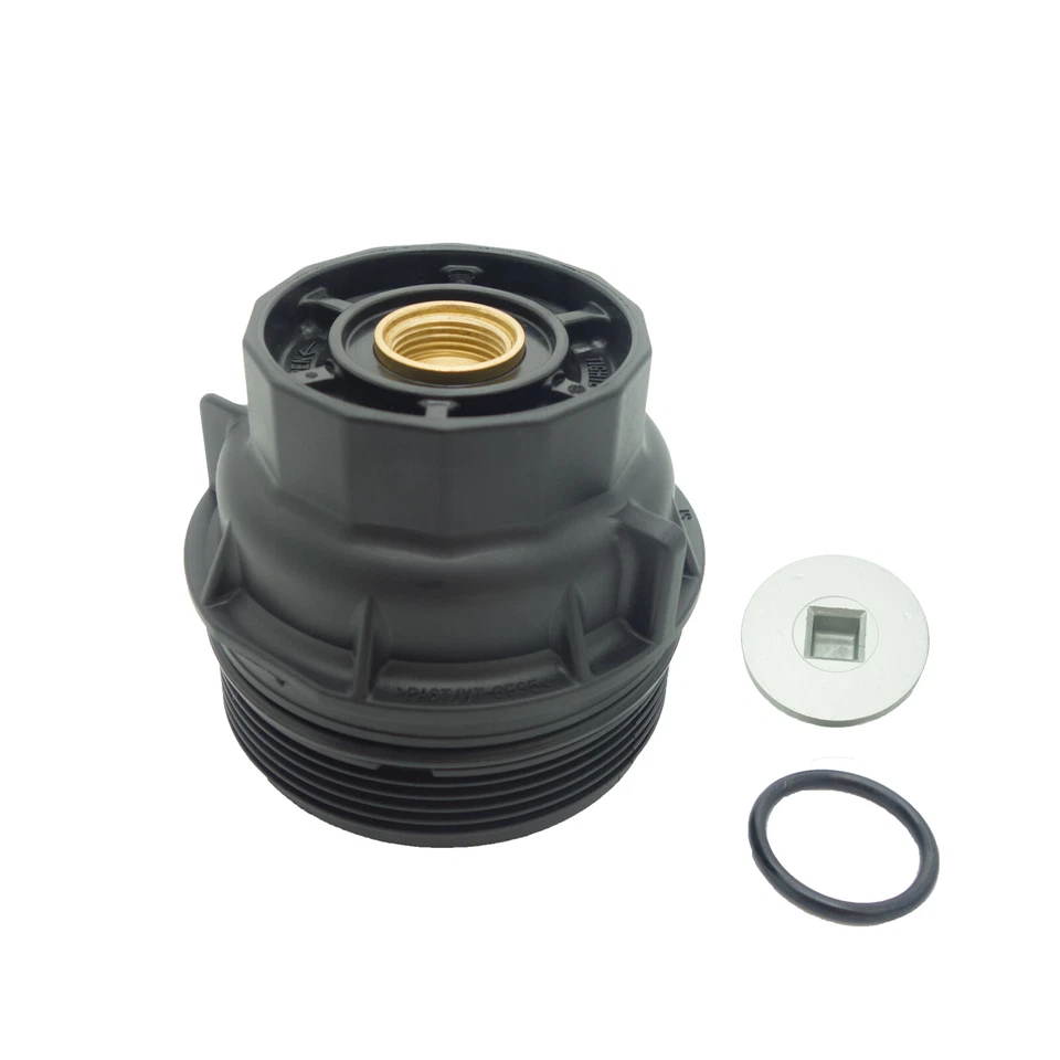 PARA TOYOTA LEXUS SCION MOTOR FILTRO ACEITE CARCASA TAPA SOPORTE 15620-36020 CON TAPÓN Foto 4 de 4