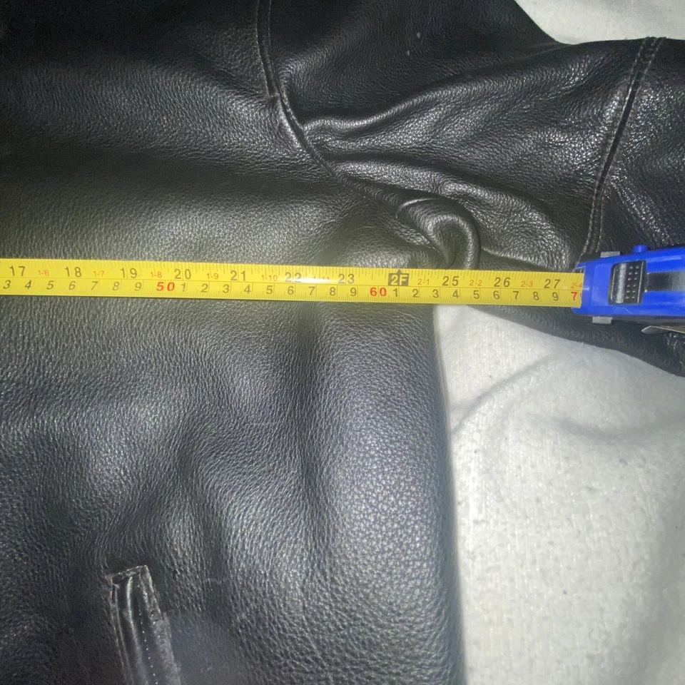 Rouge Leather By Reilly Olmes Leather Jacket Size Xl - Image 2 of 4