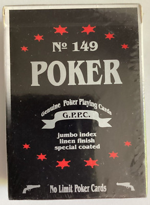 NSV Karten Poker No 149  100% Plastik, Jumbo Index , linen finish,special coated