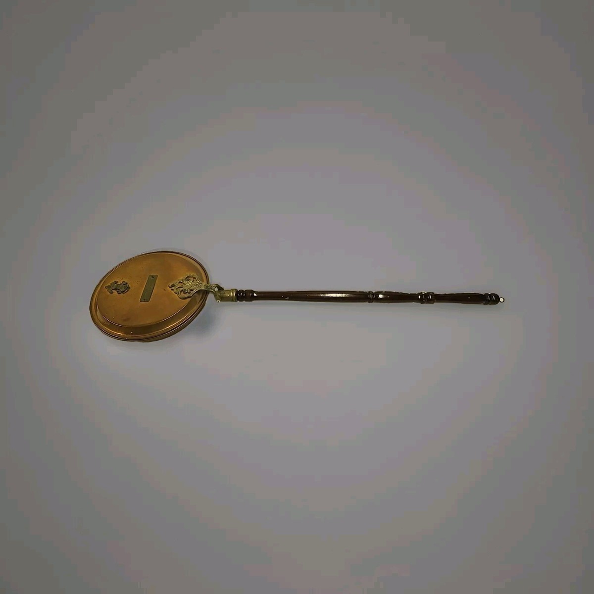 Antique Copper & Brass Bed Warming Pan & Handle Prince George