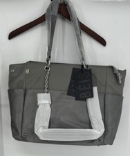 Beis The Diaper Bag Tote Gray Shoulder/ Crossover W/ Stroller Strap Accessories