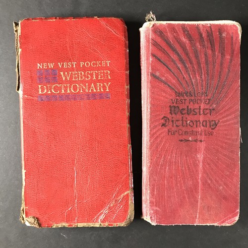 New Vest Pocket Dictionary ster’s 1965 & Lord & Lee’s Lot Of 2
