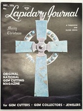Lapidary Journal Magazine December 1976 A Turquoise and Silver Cross