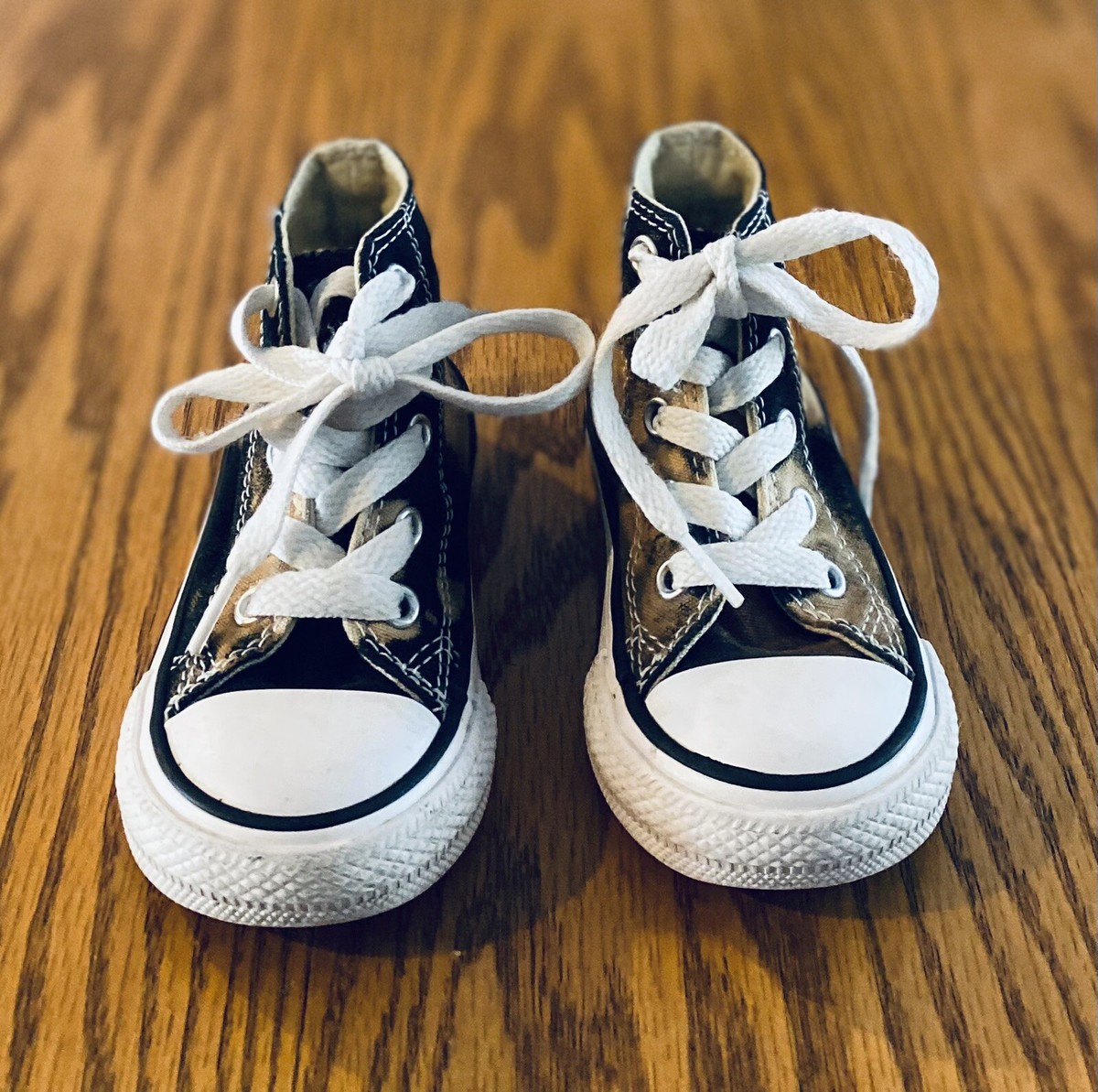 Converse Chuck Taylor All Star Baby Toddler Size Black Tan