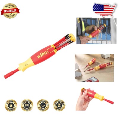 Superior Insulated SlimLine Screwdriver Set - Ergonomic Grip and Versatile Sizes