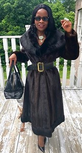 full length sable mink coat