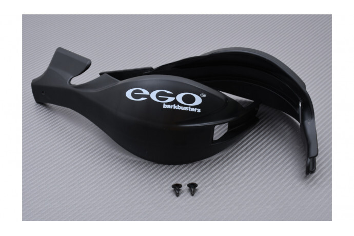 Protection mains moto Barkbusters Ego noir coque de remplacement EGO-003-00-BK