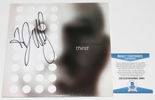 CITY AND COLOUR DALLAS GREEN SIGNED THIRST 7" VINYL RECORD ALBUM BECKETT COA BAS