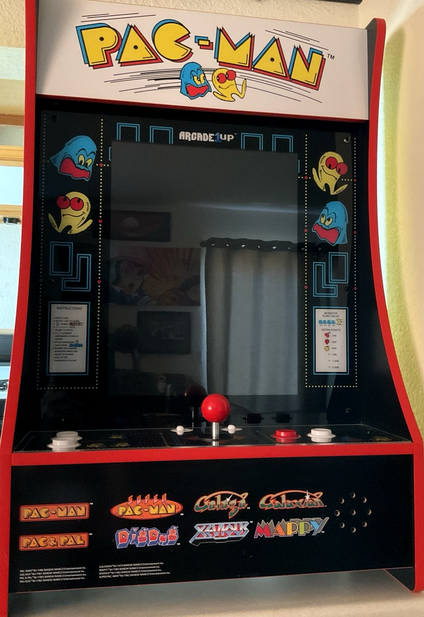 Arcade1Up NAMCO PAC-MAN PartyCade 8 Games in 1 Portable Home