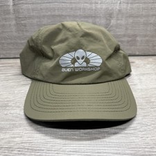 Alien Workshop Hat Cap Strap Back Mens One Size Green 5 Panel Logo Graphic