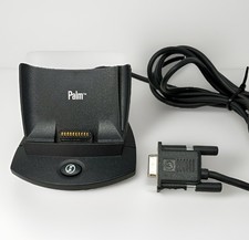 Palm Pilot IIIe PDA Serial HotSync Cradle Docking Station Charger Charging Base