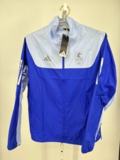 Adidas 2025 Boston Marathon Celebration Jacket Wind.rdy Performance Colorblock
