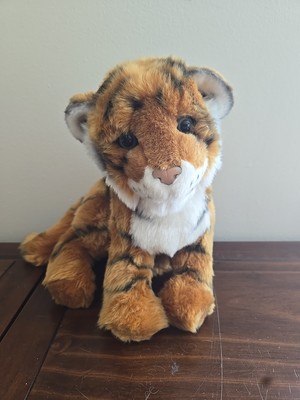 New Douglas Pancake Tiger Cub Orange Plush Stuffed Animal  1869 10'' Tall