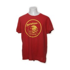 Cedarwood State, T-shirt, Größe: XXL, Rot, Baumwolle, Print, Herren #796