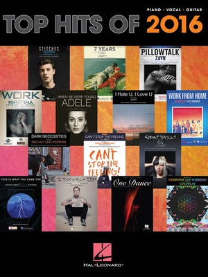 Top Hits of 2016 | Piano-Vocal-Guitar Songbook | Buch | 2016 | Hal Leonard