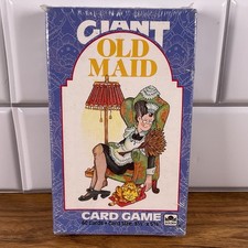 Vintage Giant Old Maid Card Game Western Publishing Co Golden 1975 NEW SEALED