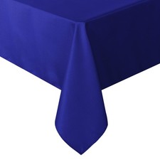 Rectangle Tablecloth - 54 x 78 Inch - Stain and Wrinkle Resistant Washable Po...