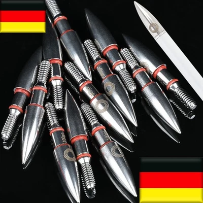 HNZMDY 12X Bogenschießen Pfeilspitzen 100Gr Broadhead Recurvebogen Field Jagdspitzen DE