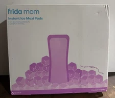 Frida Mom 2-in-1 Postpartum Pads, Absorbent Perineal Ice Maxi Pads, Instant Cold